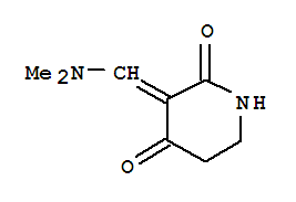 Structure of 2,4-Piperidinedione,3-[(dimethylamino)methylene]-