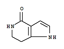 Structure of 1,5,6,7-Tetrahydro-4H-pyrrolo[3,2-c]pyridin-4-one