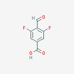 Structure of 3,5-Difluoro-4-formylbenzoic acid