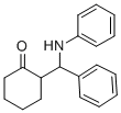 Structure of Cyclohexanone, 2-(a-anilinobenzyl)-