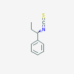 Structure of (S)-(-)-1-PHENYLPROPYL ISOTHIOCYANATE