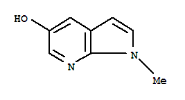 Structure of 1H-Pyrrolo[2,3-b]pyridin-5-ol,1-methyl-