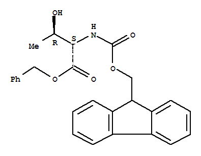 Structure of N-(9-Fluorenylmethoxycarbonyl)threoninebenzyl ester