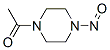Ethanone,1-(4-nitroso-1-piperazinyl)-结构式