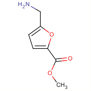 2-Furancarboxylic acid, 5-(aminomethyl)-, methyl ester结构式