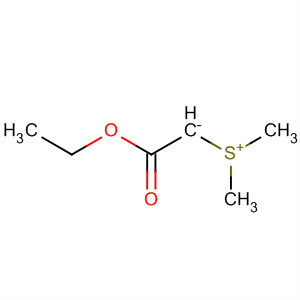 Structure of Sulfonium, dimethyl-, 2-ethoxy-2-oxoethylide