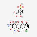 MECLOCYCLINE SULFOSALICYLATE SALT结构式