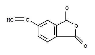 Structure of 4-ETHYNYLPHTHALIC ANHYDRIDE