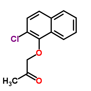 Structure of 1-(2-Chloro-1-naphtyloxy)-2-propanone