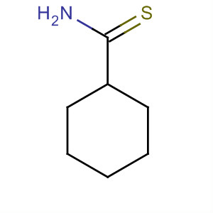 Chemical structure of Cyclohexanecarbothioamide