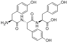 Structure of H-TYR-TYR-TYR-OH