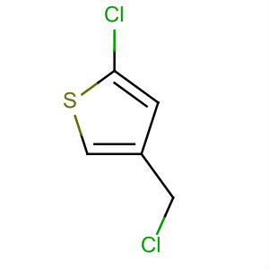 Structure of Thiophene, 2-chloro-4-(chloromethyl)-