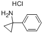 Structure of 1-PHENYL-CYCLOPROPYLAMINE HYDROCHLORIDE