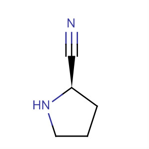 (2R)-2-吡咯烷甲腈结构式