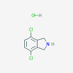 4,7-DICHLOROISOINDOLINE HYDROCHLORIDE结构式
