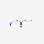 4-METHOXY-3-OXOBUTANENITRILE结构式