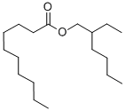 2-ethylhexyl decanoate结构式