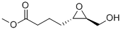 Structure of METHYL-(-)-5S,6S)-EPOXY 7-HYDROXYHEPTANOATE