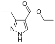 ETHYL-3-ETHYLPYRAZOLE-4-CARBOXYLATE结构式