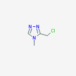 Structure of 3-Chloromethyl-4-methyl-4H-[1,2,4]triazole