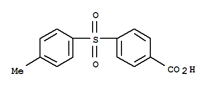 4-[(4-methylphenyl)sulfonyl]benzoic acid结构式