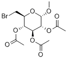 Structure of METHYL-2,3,4-TRI-O-ACETYL-6-BROMO-6-DEOXY-ALPHA-D-GLUCOPYRANOSIDE