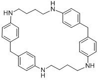 Structure of 1,6,20,25-TETRAAZA[6.1.6.1]PARACYCLOPHANE