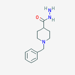 Structure of 1-Benzylpiperidine-4-carboxylic acid hydrazide