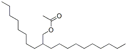 Structure of 2-octyldodecyl acetate