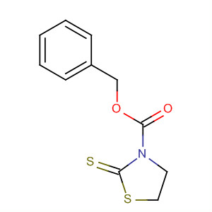 Structure of 3-Thiazolidinecarboxylic acid, 2-thioxo-, phenylmethyl ester