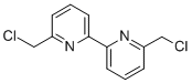 6,6-双(氯甲基)-2,2-联吡啶结构式