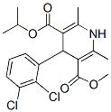 Structure of 4-(2,3-Dichlorophenyl)-1,4-dihydro-2,6-dimethyl-3,5-pyridinedicarboxylic acid 3-methyl 5-(1-methylethyl) ester