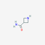 Structure of 3-AZETIDINECARBOXAMIDE