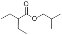 Structure of isobutyl 2-ethylbutyrate