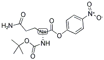 Structure of BOC-D-GLN-ONP
