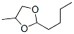 Structure of 2-butyl-4-methyl-1,3-dioxolane
