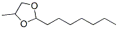 Structure of 2-heptyl-4-methyl-1,3-dioxolane