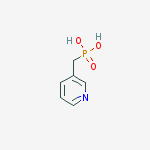 (3-PYRIDINYLMETHYL)PHOSPHONIC ACID,98 %结构式