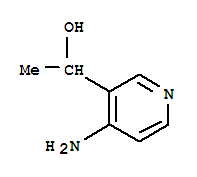 3-Pyridinemethanol,4-amino-a-methyl-结构式