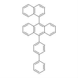 9-(1 - 萘基)-10-(4 - 联苯基) 蒽结构式