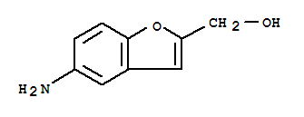 2-Benzofuranmethanol,  5-amino-结构式