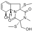 Structure of BIS(METHYLTHIO)GLIOTOXIN
