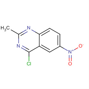 Structure of Quinazoline, 4-chloro-2-methyl-6-nitro-