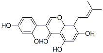 Structure of 3-(2,4-Dihydroxyphenyl)-5,7-dihydroxy-8-(3-methyl-2-butenyl)-4H-1-benzopyran-4-one