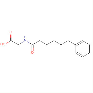 Structure of Glycine, N-(1-oxo-6-phenylhexyl)-