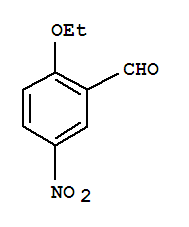 Structure of Benzaldehyde,2-ethoxy-5-nitro-