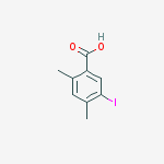 Structure of 5-Iodo-2,4-Dimethylbenzoic Acid