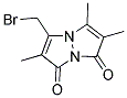 3-(溴甲基)-2,6,7-三甲基-1H,5H-吡唑并[1,2-A]吡唑-1,5-二酮结构式