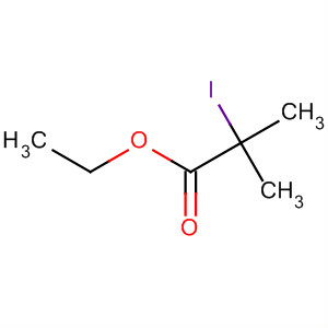 Propanoic acid, 2-iodo-2-methyl-, ethyl ester结构式