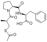 Chemical structure of Alacepril